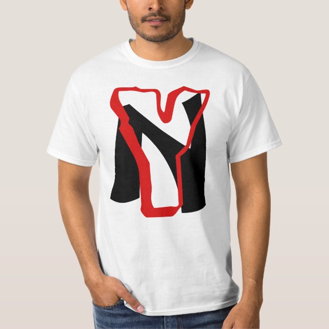NY (New York) T Shirt (Framsida)