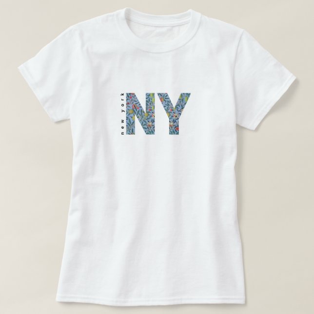 NY New York Women's T-Shirt (Design framsida)
