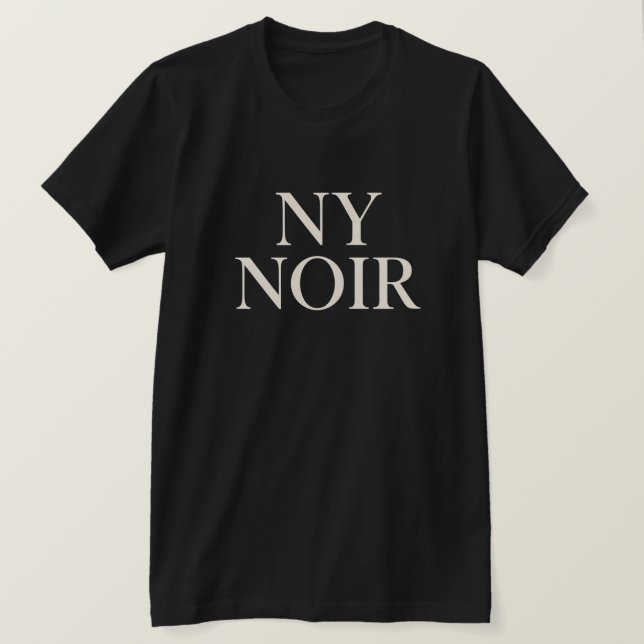 NY Noir T Shirt (Design framsida)