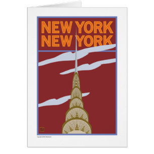 NY NY-Kort Hälsningskort