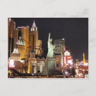 NY, NY - Vegas Vykort
