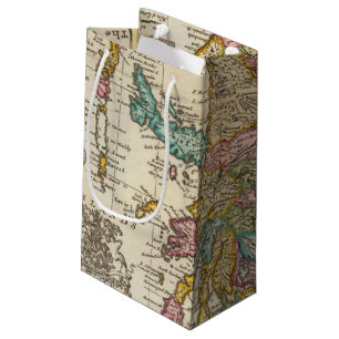 Ny och korrekt karta av Skottland och islesna