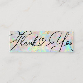 ny opal gemstone Tack Mini Visitkort