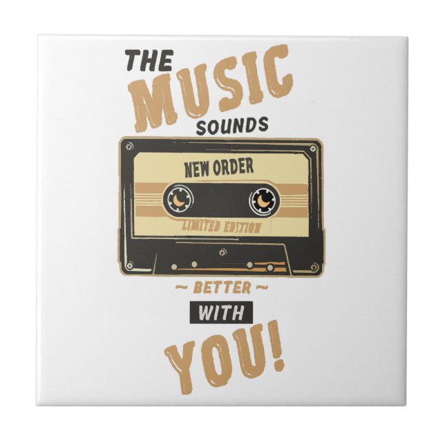 Ny order - kassettband kakelplatta (Framsidan)