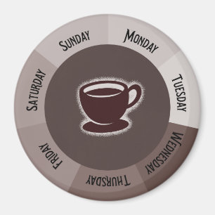 Ny organisatör för kontor för kaffeJava kök Magnet