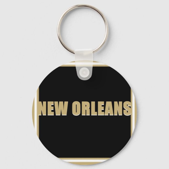 Ny Orleans Keychain Nyckelring (Framsida)