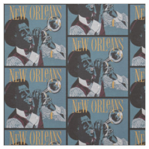 Ny Orleans Music-struktur Tyg