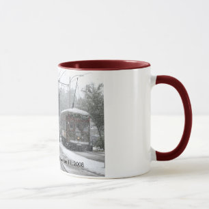 Ny Orleans-snö 2008 för Streetcar Mugg