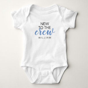 Ny På Besättningen Blå T Shirt