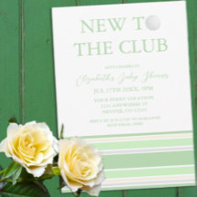 Ny På Klubben Snygg Baby Shower