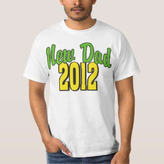 Ny pappa 2012 t-shirt