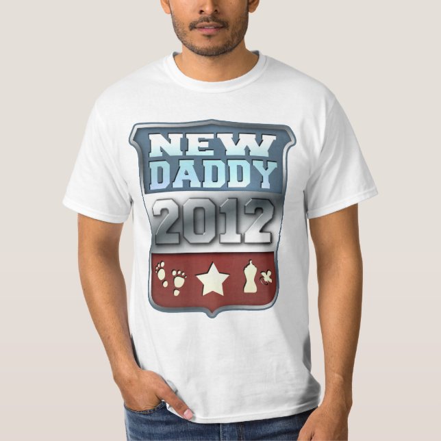 Ny pappa 2012 t shirt (Framsida)