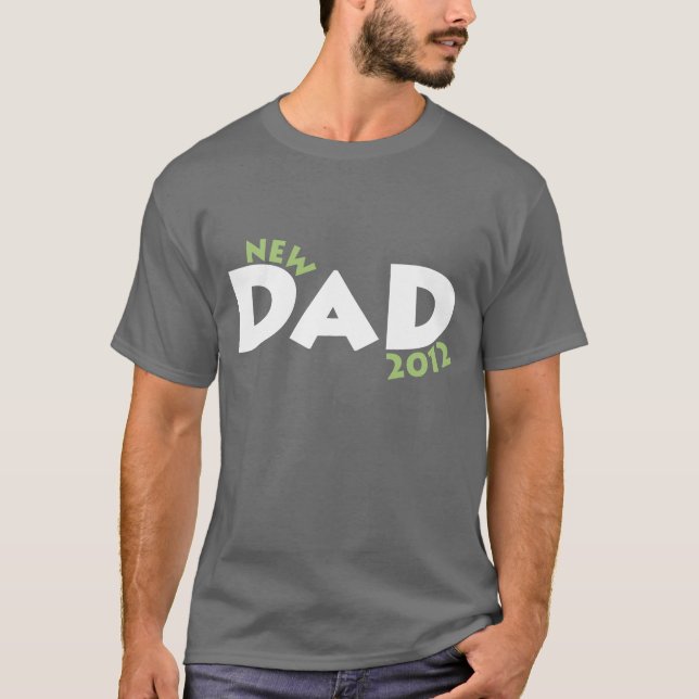 Ny pappa 2012 tee shirt (Framsida)