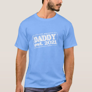 Ny pappa 2022 upprättade skjortan tee
