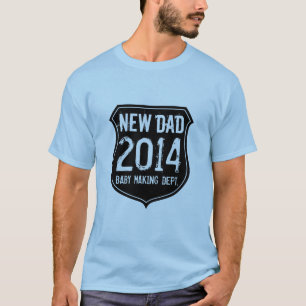 Ny pappa 20XX t skjorta för far från nyfödda ba Shirt