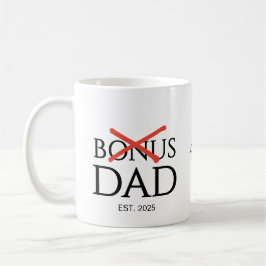 Ny Pappa Adopterad Bonus Pappa Etablerad Kaffemugg