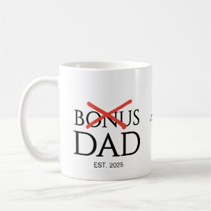 Ny Pappa Adopterad Bonus Pappa Etablerad Kaffemugg