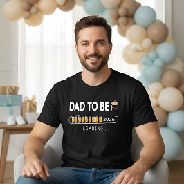 Ny Pappa Beräknad 2026 Tröja: Blivande Far T Shirt