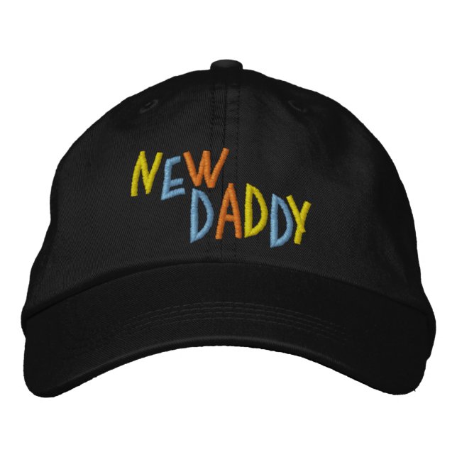 Ny pappa broderad keps (Framsida)