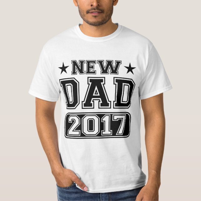 Ny pappa Crew 2017 Tee (Framsida)