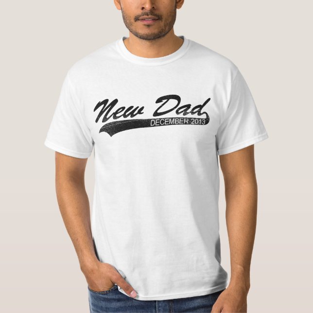 Ny pappa December 2013 T-shirt (Framsida)