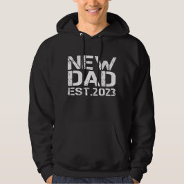 Ny pappa Est 2023 Hoodie