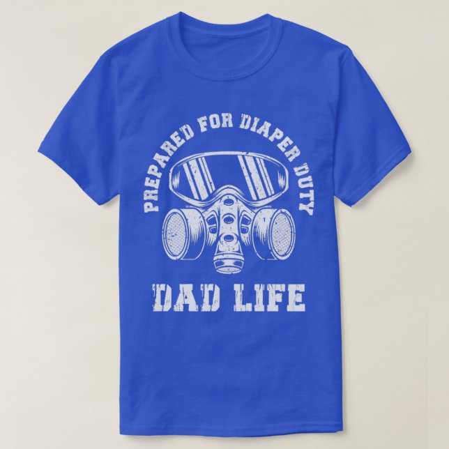 Ny pappa förberedd för tidningsskatt för Pappa Lif T Shirt (Design framsida)