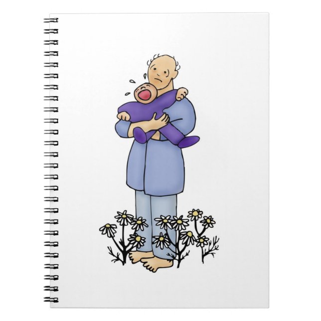 Ny pappa, ny överordnad anteckningsbok (Framsidan)