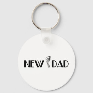 Ny pappa nyckelring