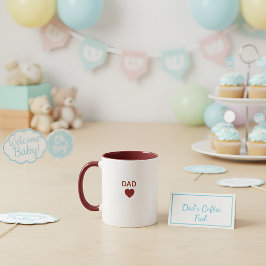 Ny Pappa Present Est 2026 Blivande Pappa Kaffe Mugg