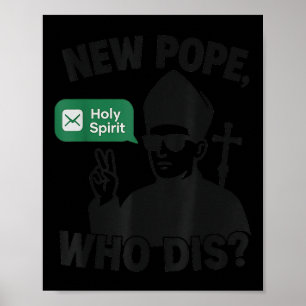 Ny påve som dis_ Helig Ande Rolig påve Leo Xiv M Poster