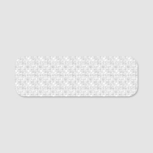 Ny personalisera TextLogo Namn bricka Namnbricka