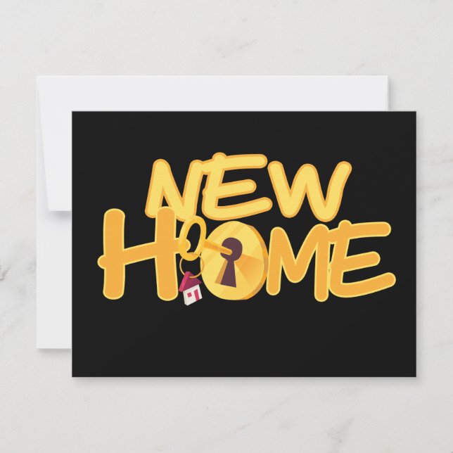 Ny Personlig för frontdörr Nyckel Meddelande (Framsida)