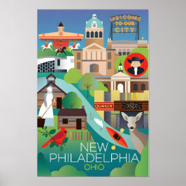 Ny Philadelphia, Ohio Tryck