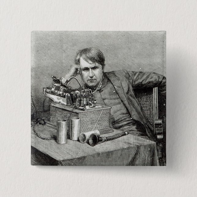 Ny Phonograph för Mr.Edison Knapp (Framsida)