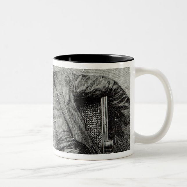 Ny Phonograph för Mr.Edison Två-Tonad Mugg (Höger)