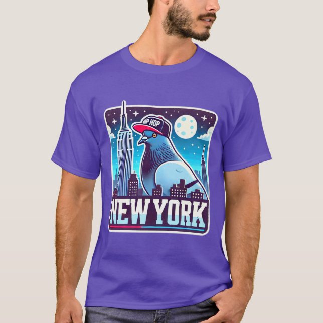 NY PIGEON 5 T SHIRT (Framsida)