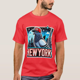 NY PIGEON 6 T SHIRT