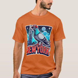 NY PIGEON 7 T SHIRT