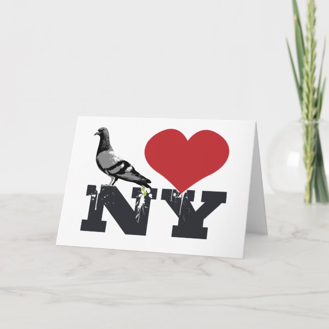 NY Pigeon Kort (Framsida)