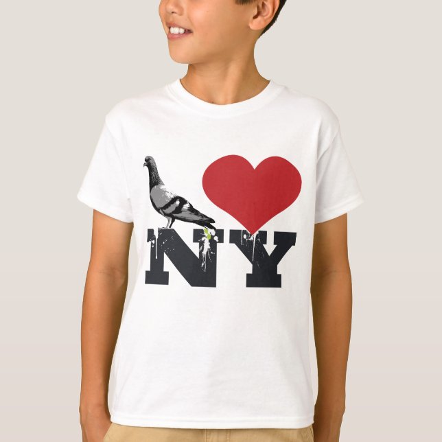 NY Pigeon T-shirt (Framsida)