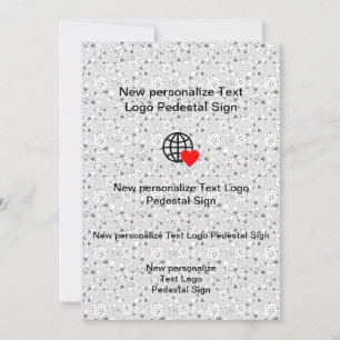 Ny platt inbjudan Anpassa din egen