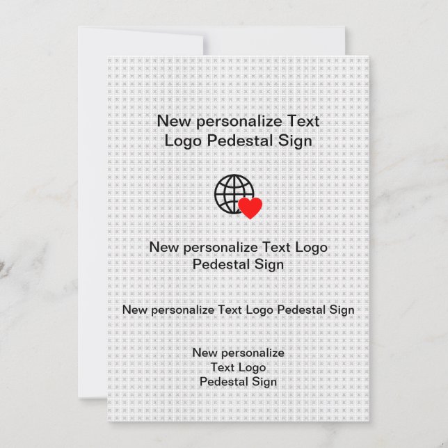 Ny platt inbjudan Anpassa din egen (Framsida)