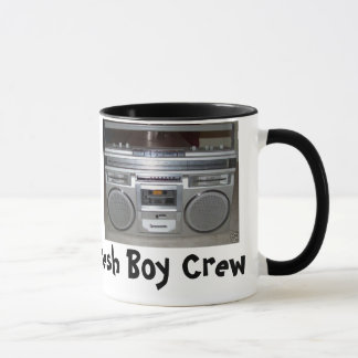 Ny pojkebesättningmugg mugg
