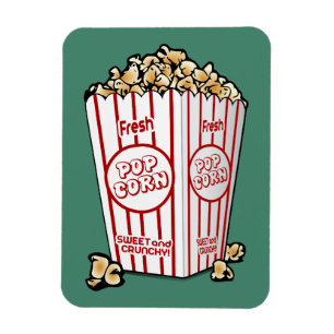 Ny Popcorn Magnet
