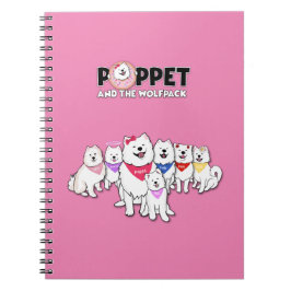 Ny Poppet och gänget Anteckningsbok