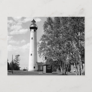 Ny Presque Isle fyr Vykort