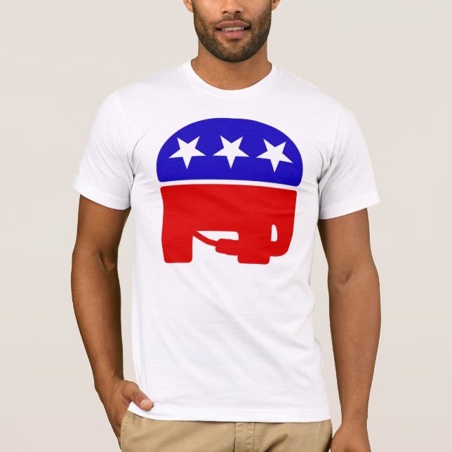 Ny republiklogotyp tee shirt (Framsida)