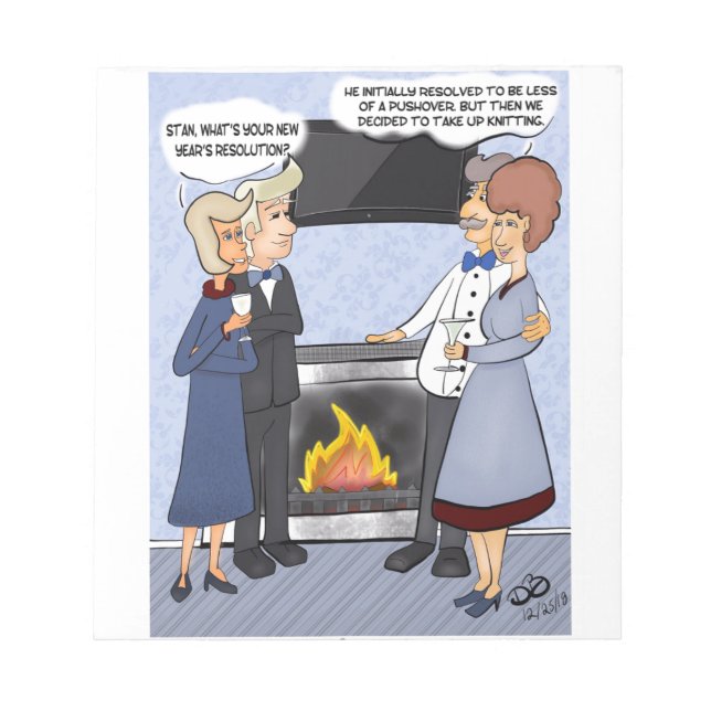 Ny resolution anteckningsblock (Framsida)