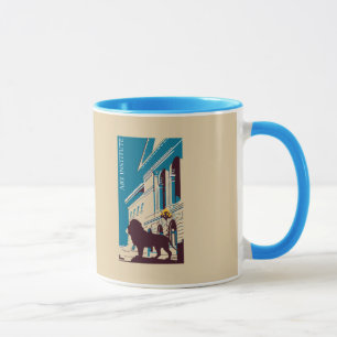 Ny Retro konstinstitutChicago annonsering Mugg